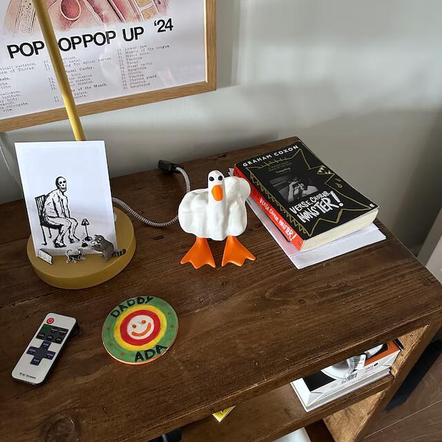 🦆Funny Resin Middle Finger Duck